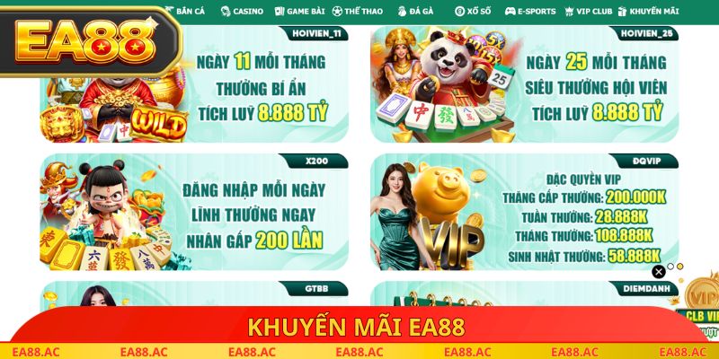 Khuyến mãi EA88